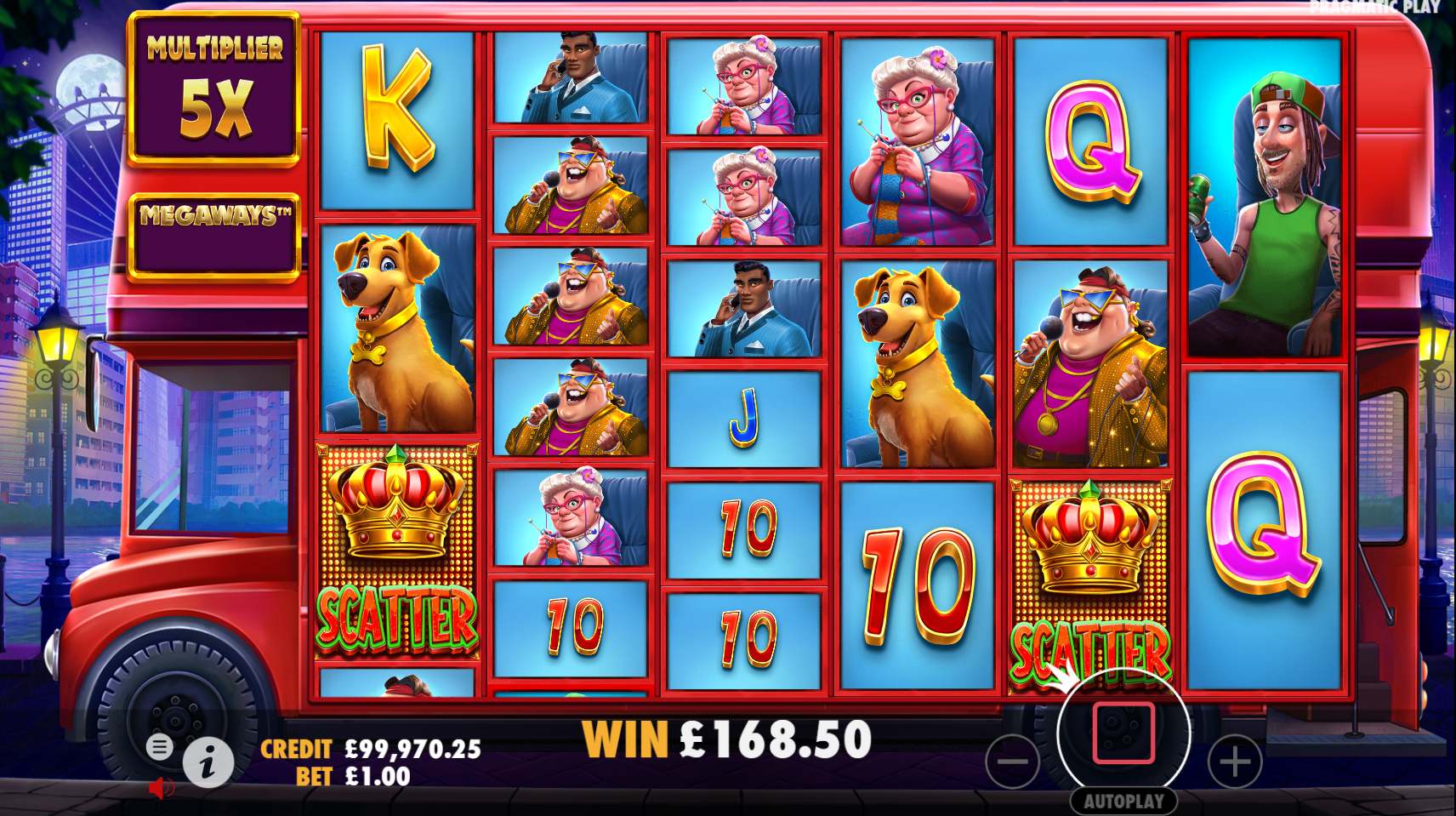 Wild Celebrity Bus Free Spins