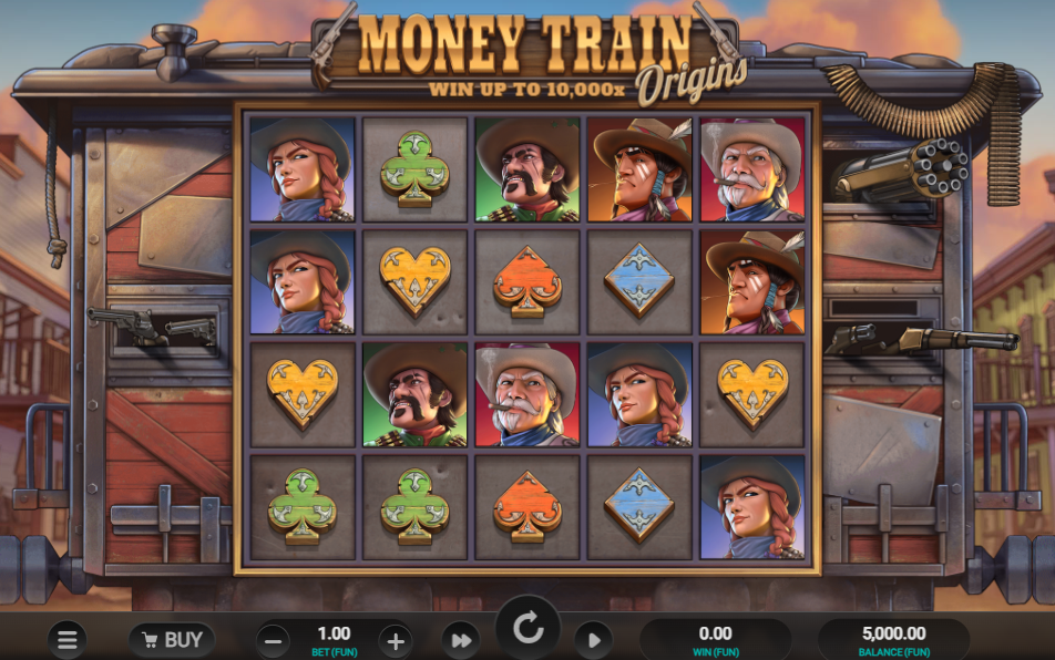 Money Train Origins Dream Drop Base Game