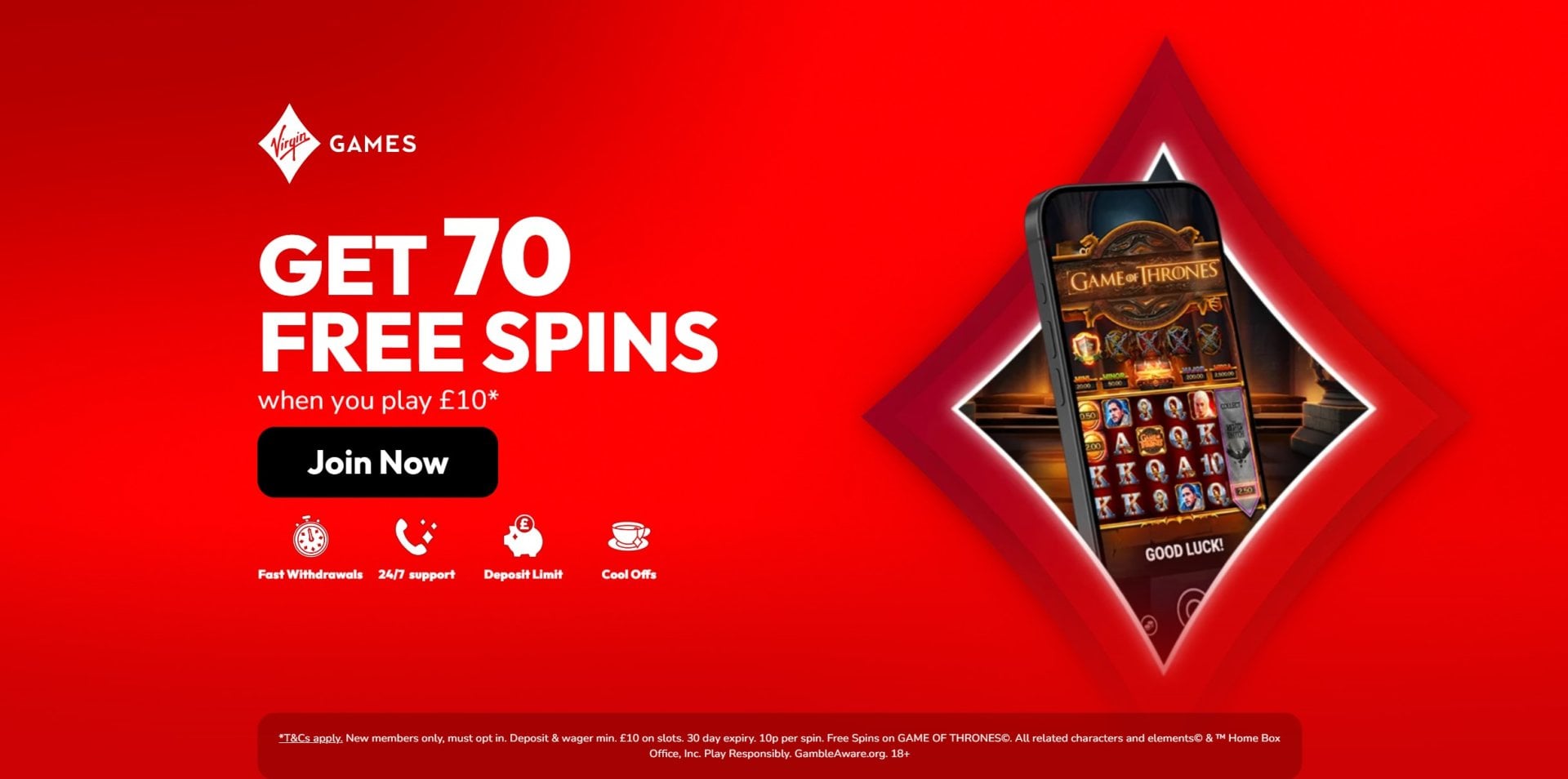 Virgin Games Welcome Bonus