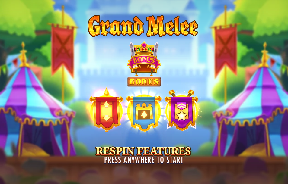 Grand Melee Welcome Page