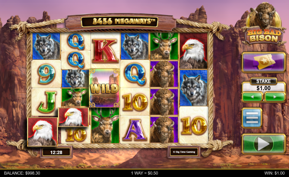 Big Bad Bison Big Win