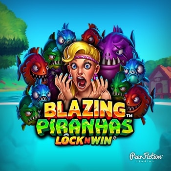 Blazing Piranhas Slot Logo