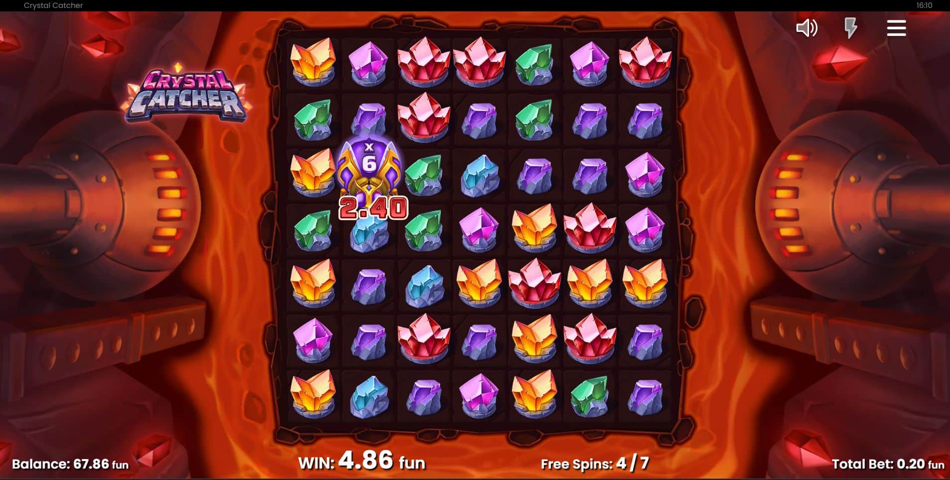 Crystal Catcher Free Spins