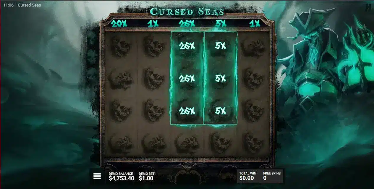 Cursed Seas Dead Men Tell No Tales Bonus