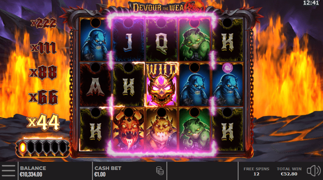 Devour the Weak Slot Free Spins