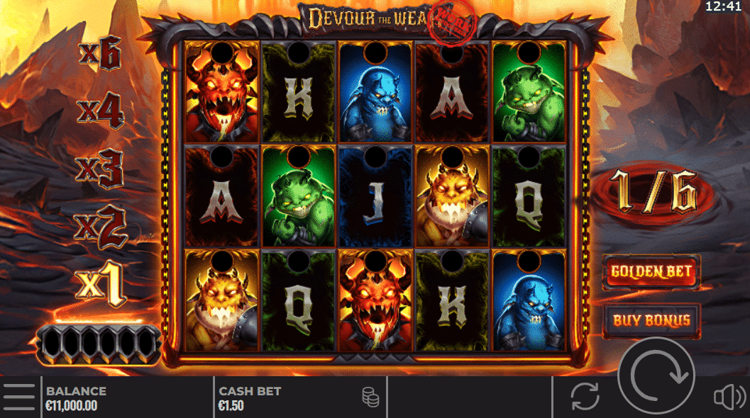 Devour the Weak Slot Golden Bet