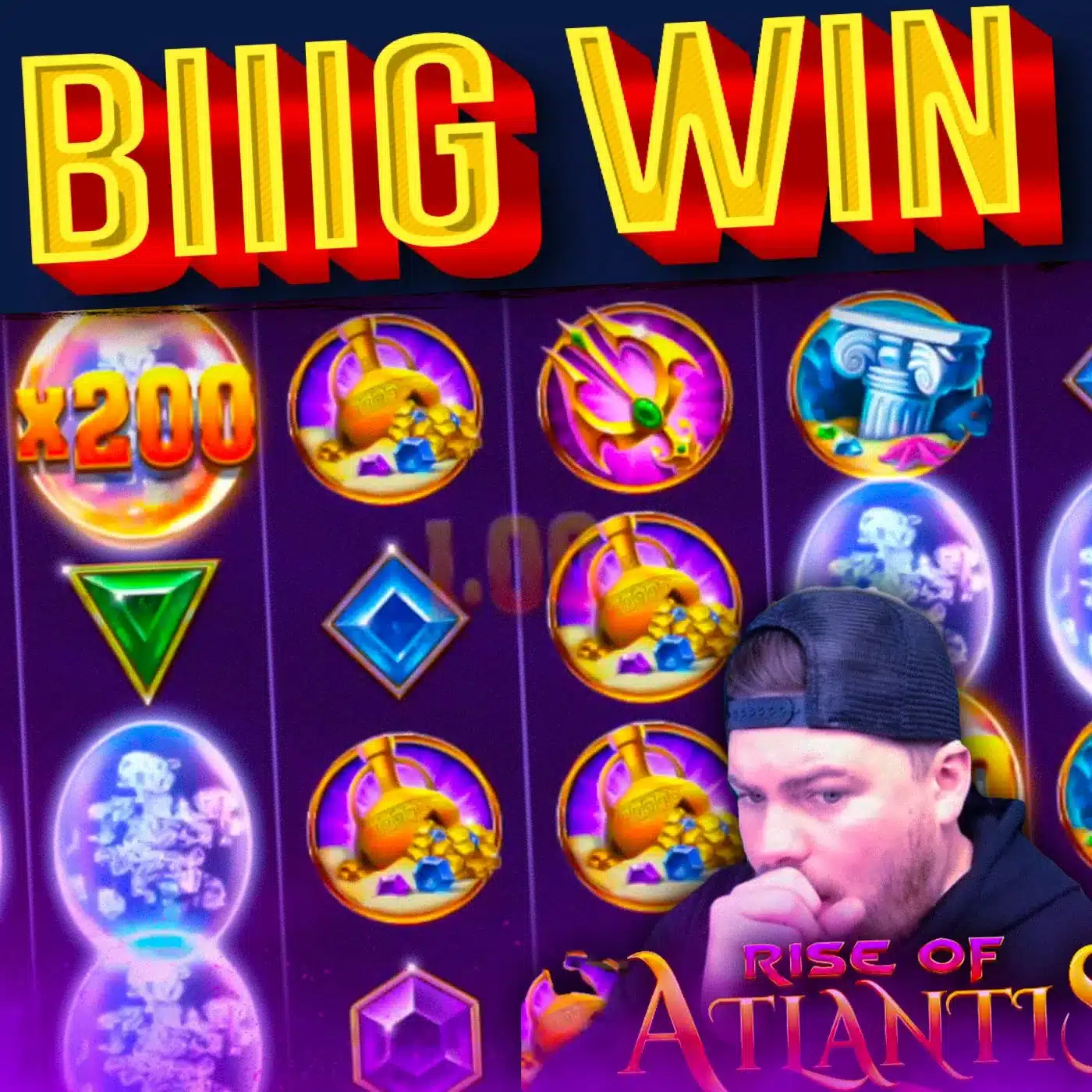 Epic Big Win! Rise Of Atlantis (Blueprint Gaming)