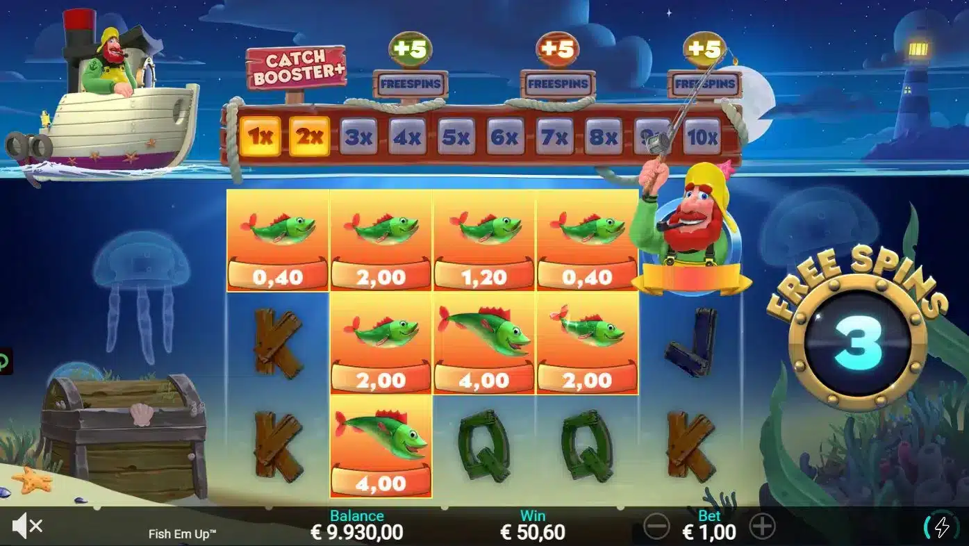 Fish 'Em Up Free Spins