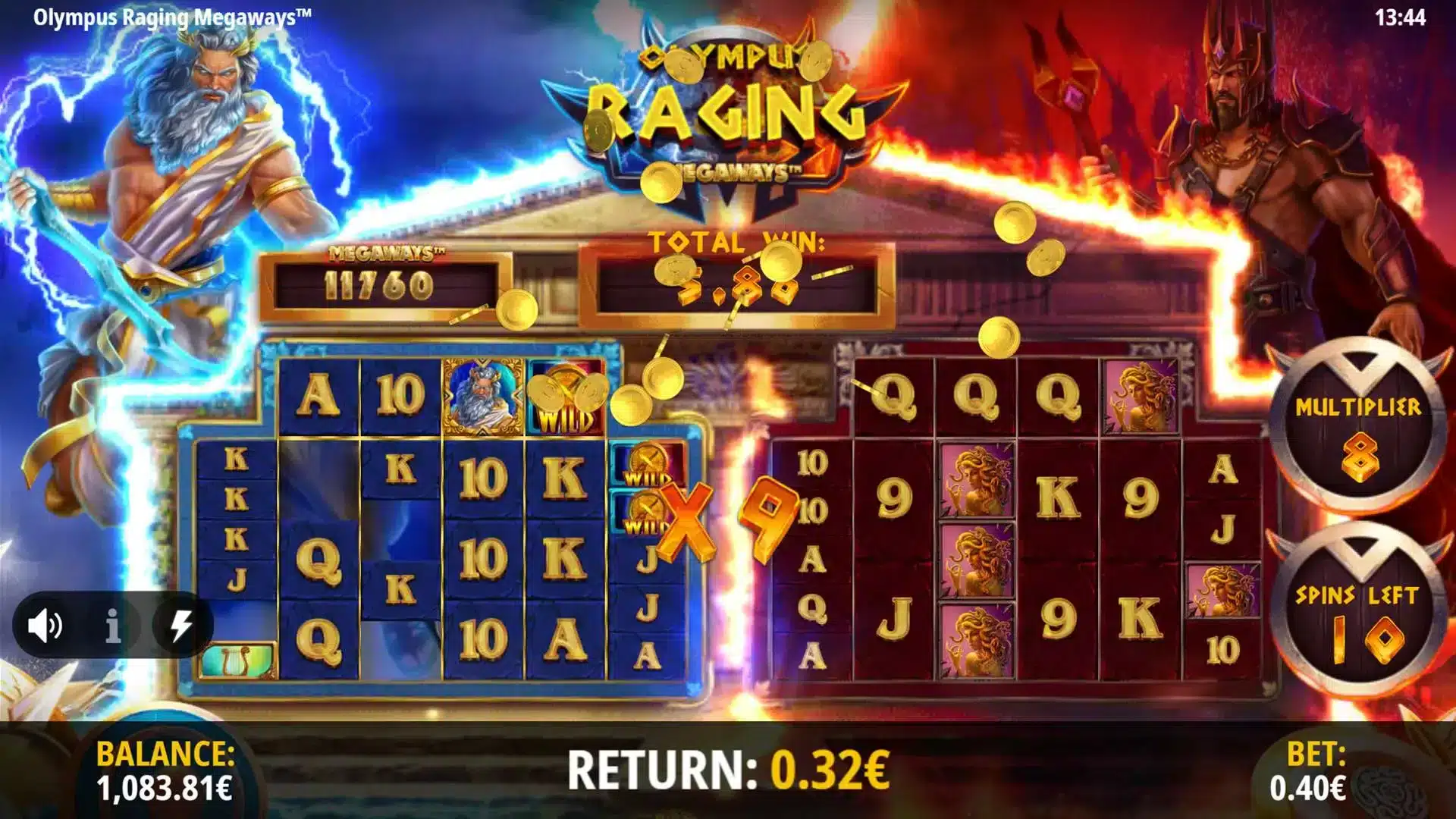 Olympus Ragig Megaways Battle Free Spins