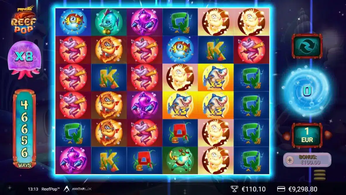 ReefPop Free Spins