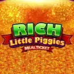 Rich Little Piggies Meal Ticket Slot Logo