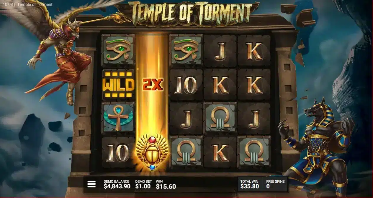 Temple of Torment Anguish of Anubis Bonus