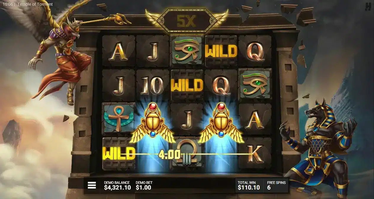 Temple of Torment Reign of Ra Bonus