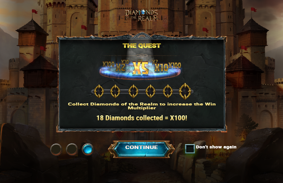 Diamonds of the Realm Welcome Page