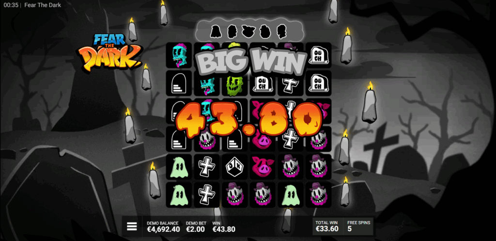 Fear the Dark Free Spins & Bonus Features fear the dark slot