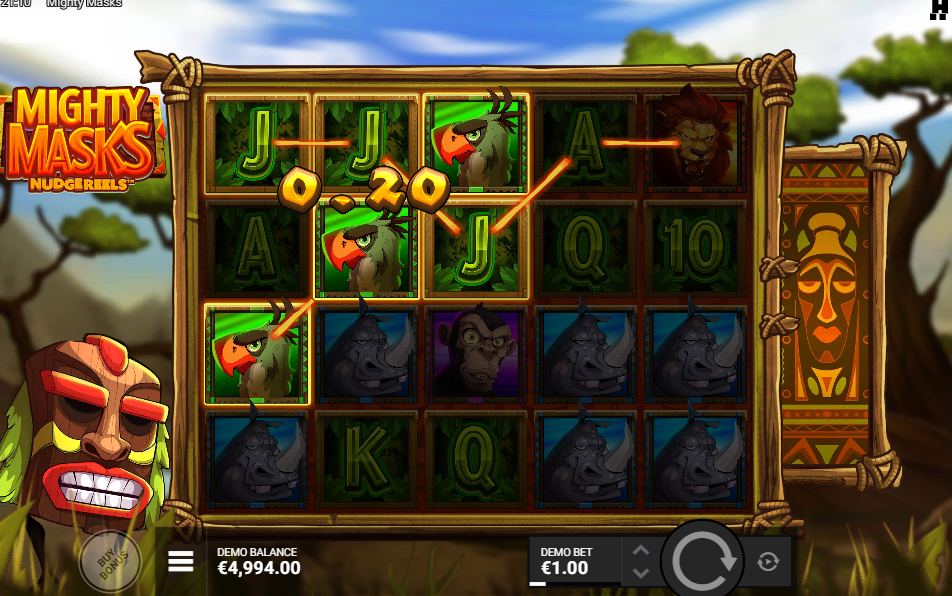 Mighty Masks Big Win