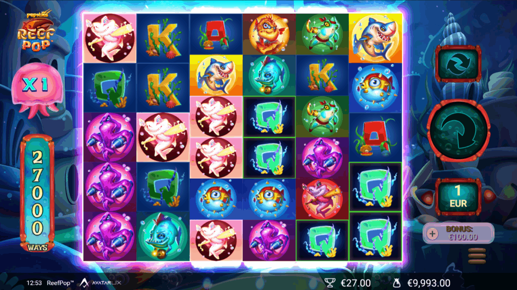 PopWins Expanding Mechanic on ReefPop