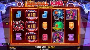 Basketball King Hold & Win Free Spins