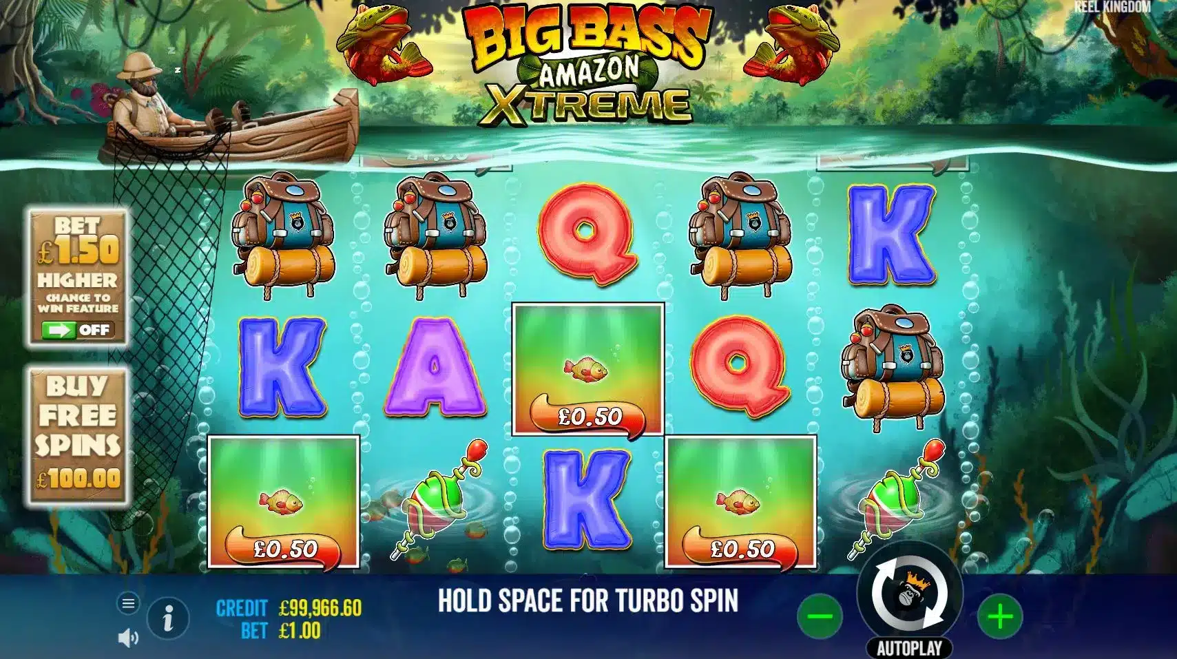 Big Bass Amazon Xtreme Base Game