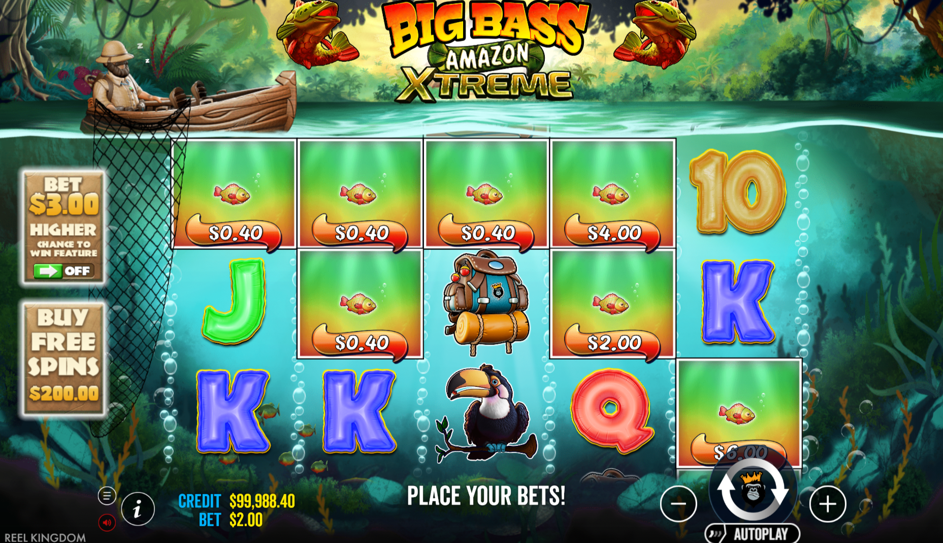 Big Bass Amazon Xtreme Base Game