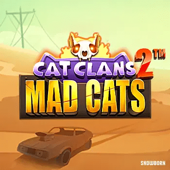 Cat Clans 2 Mad Cats Slot Logo