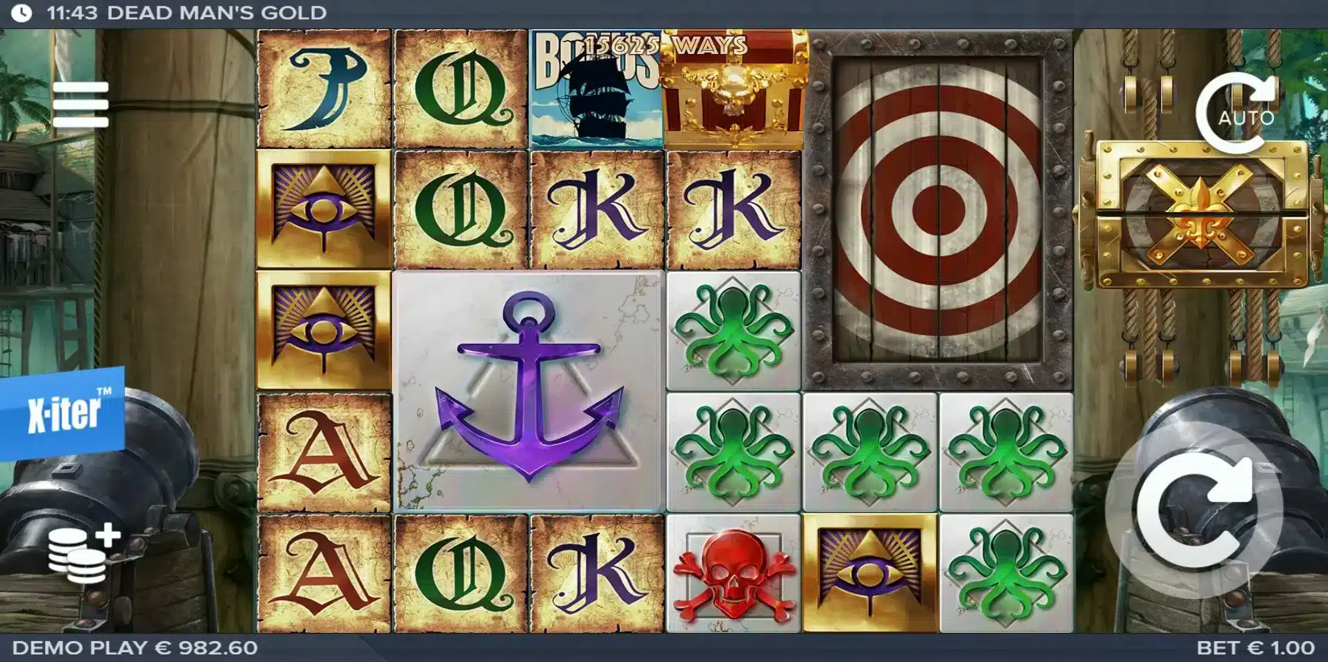 Dead Man's Gold Big Symbols