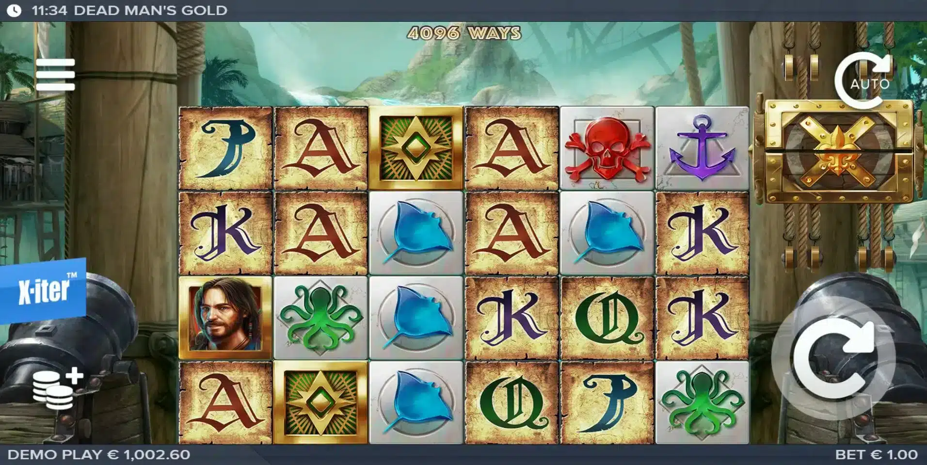 Dead Man's Gold Slot Base