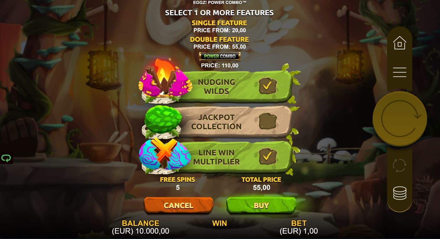 Eggz! Power Combo Bonus Buy