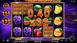 Fast Fruits DoubleMax Free Spins