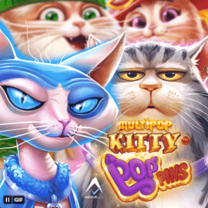 Kitty POPpins Slot Logo
