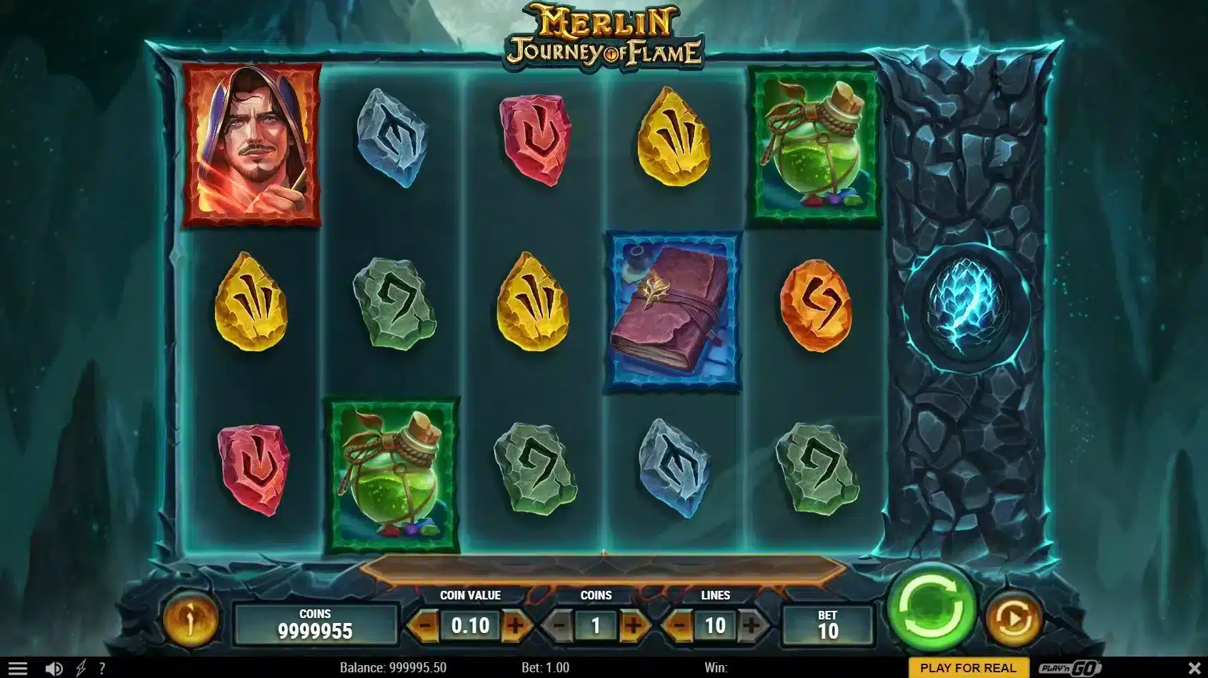 Merlin Journey of Flame Base Game