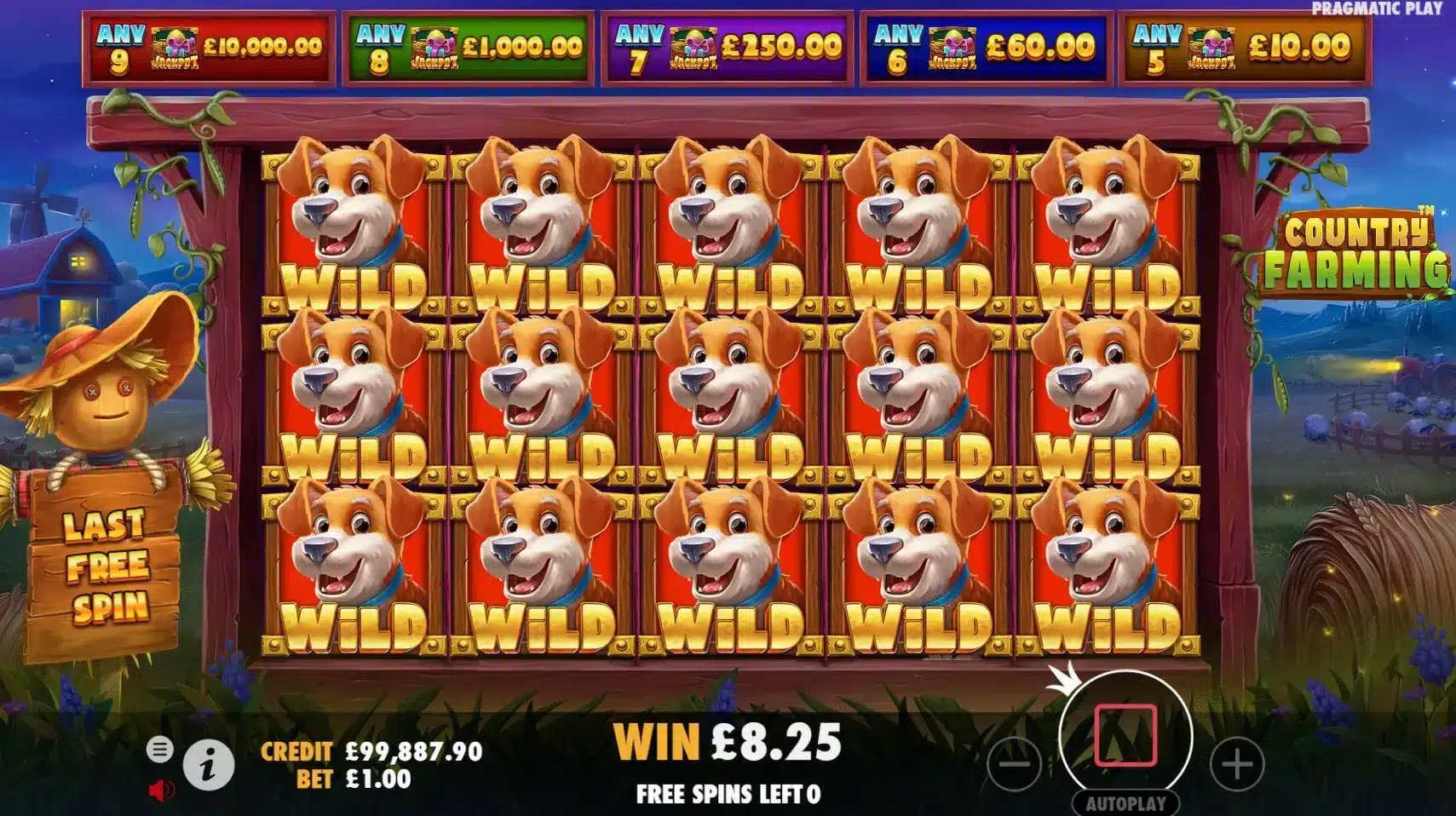 Country Farming Free Spins
