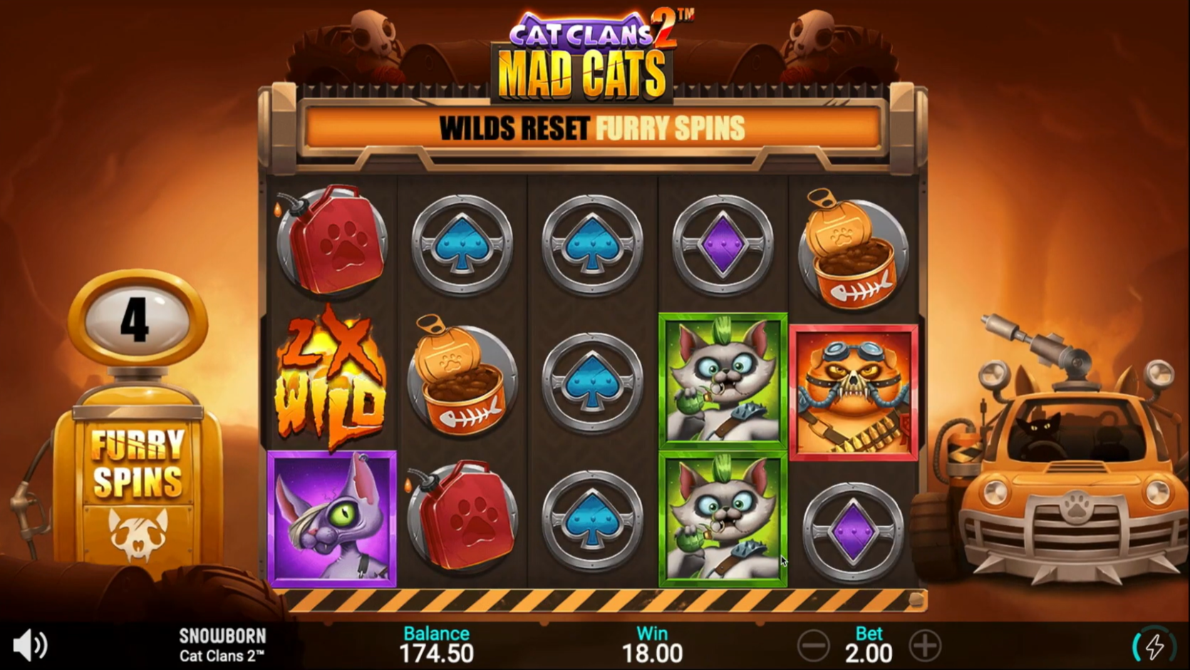Cat Clans 2 Mad Cats Base Game