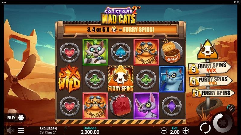 Cat Clans Mad Cats 2 Base Game