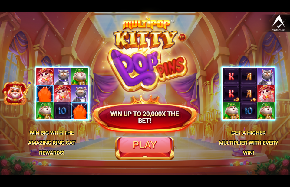 Kitty POPpins Welcome Page