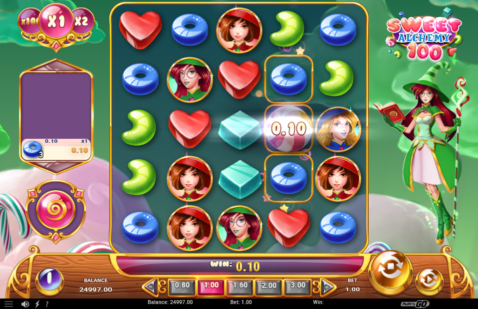 Sweet Alchemy 100 Big Win