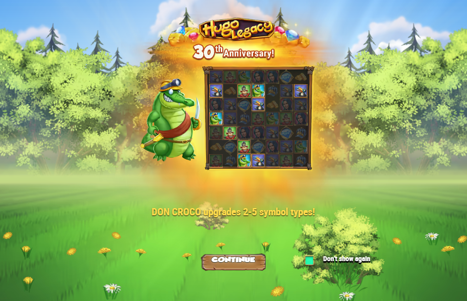 Hugo Legacy Welcome Page