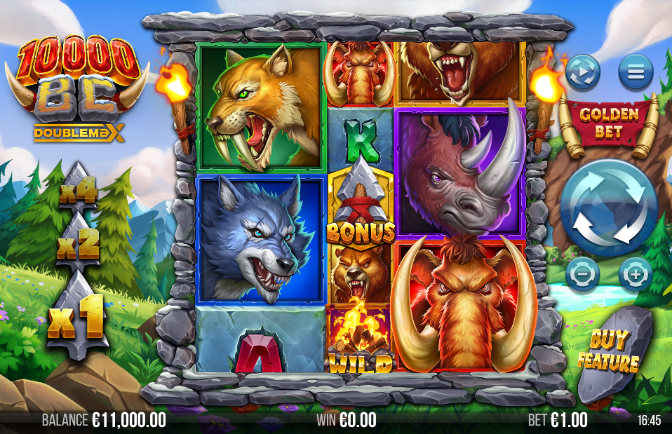 10,000 BC DoubleMax Base Game