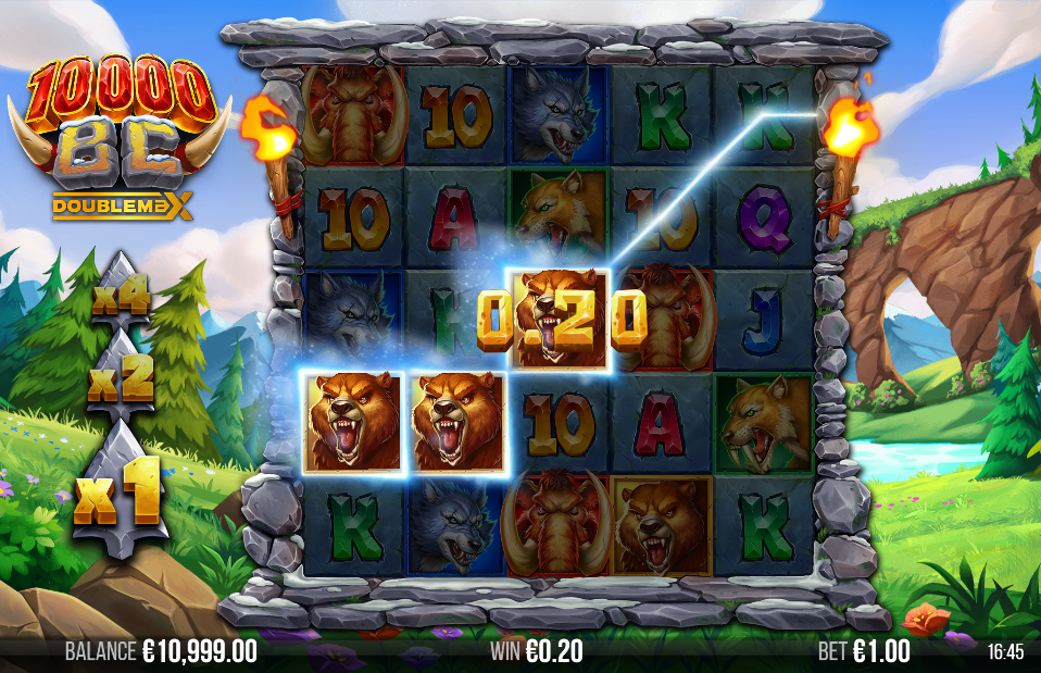 10,000 BC DoubleMax Big Win