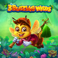 3 Buzzing Wilds Slot Logo