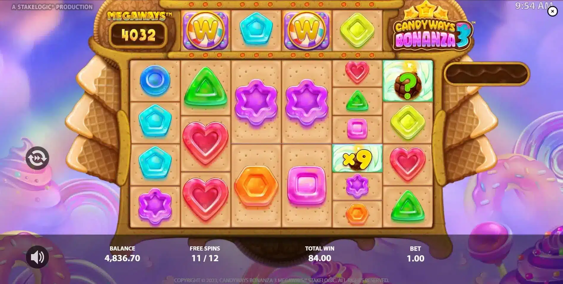 Candyways Bonanza 3 Free Spins