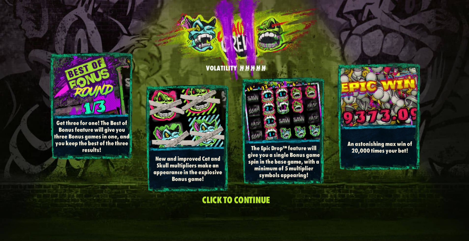 Chaos Crew 2 Features