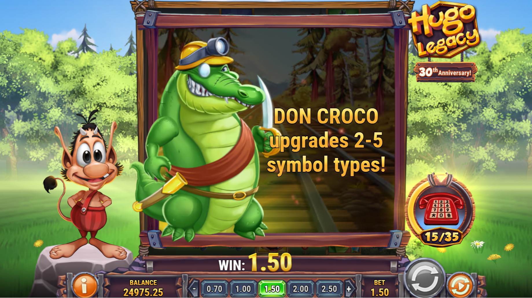 Hugo Legacy Symbol Upgrade