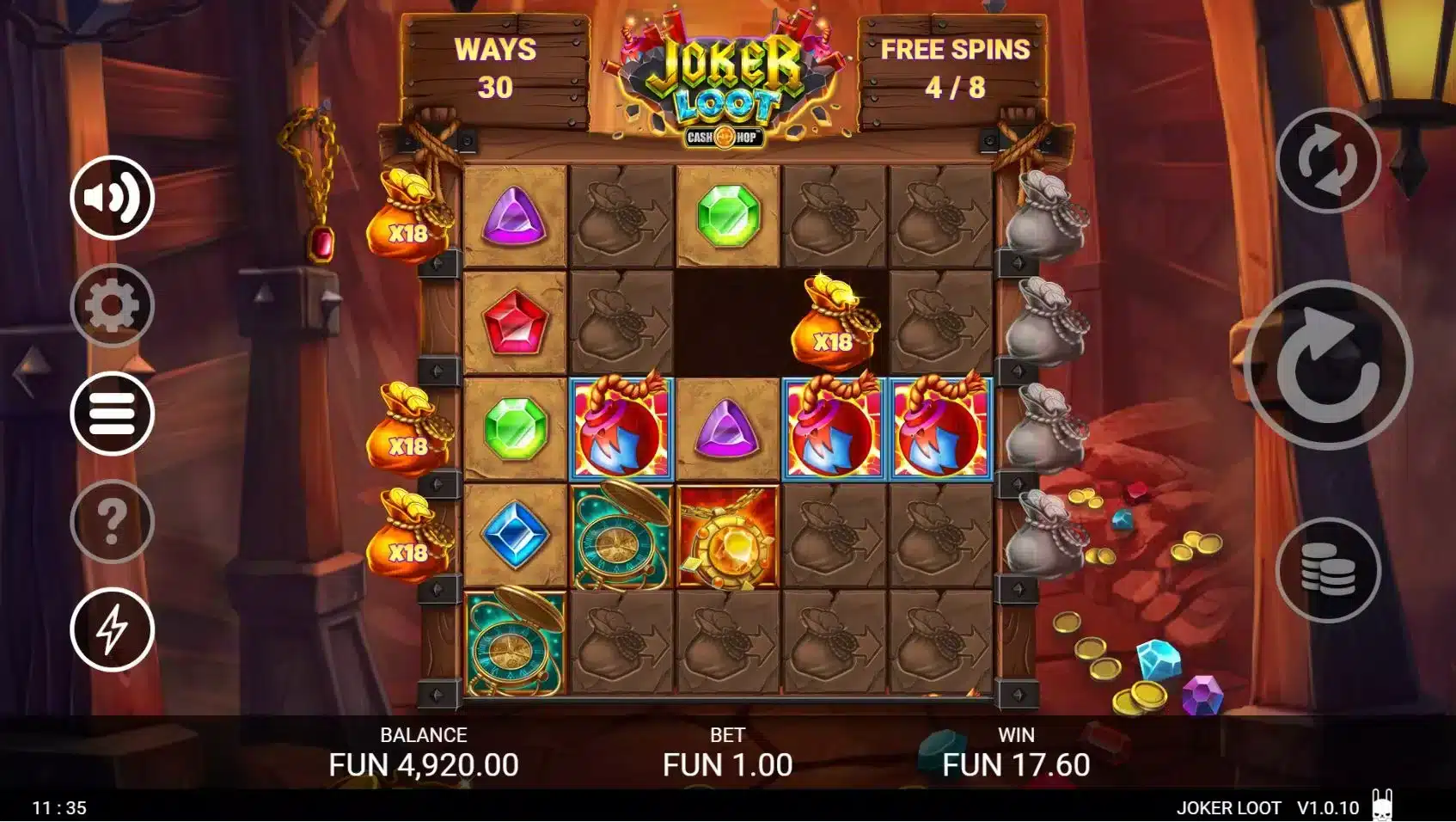 Joker Loot Free Spins