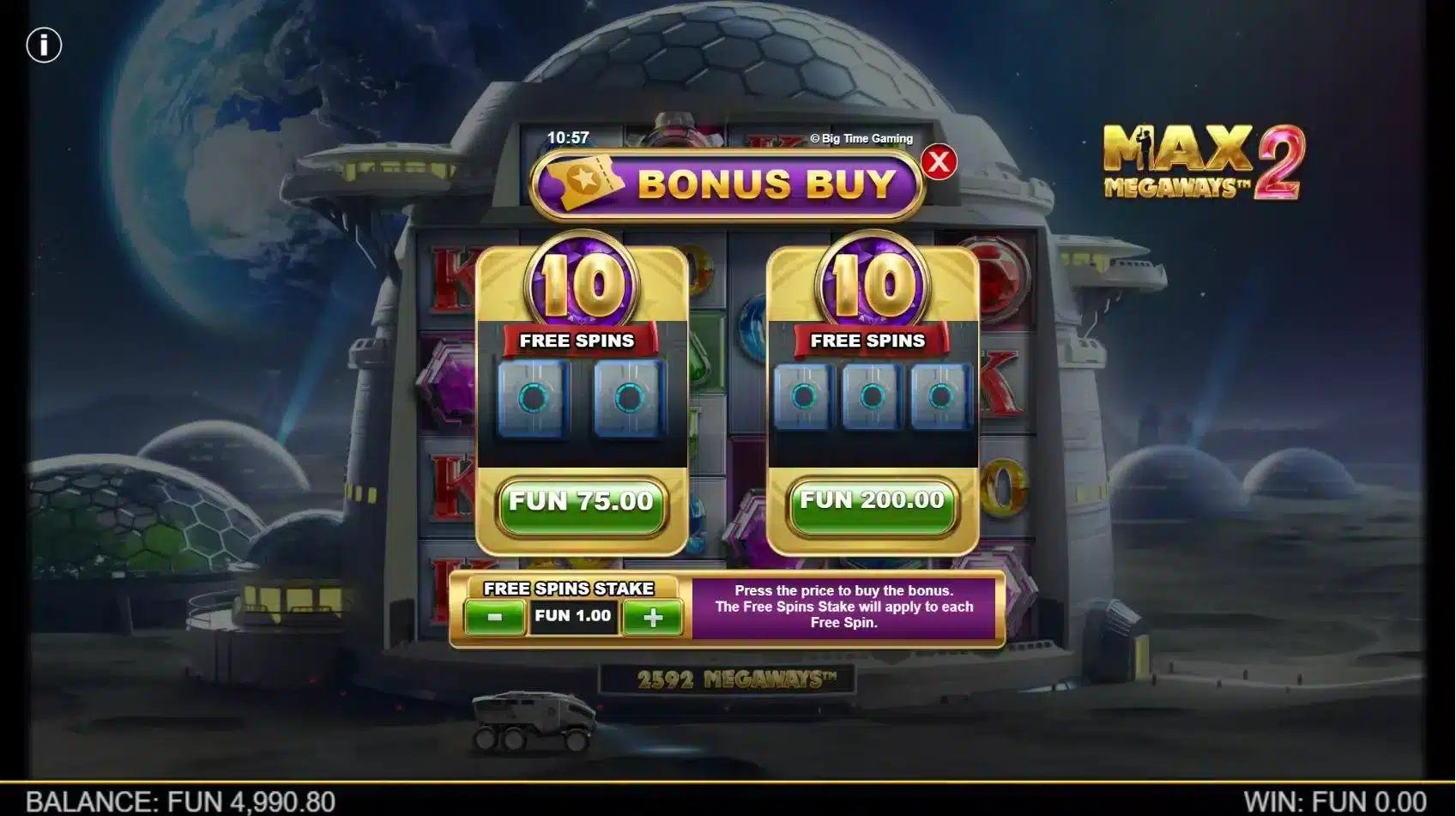Max Megaways 2 Bonus Buy