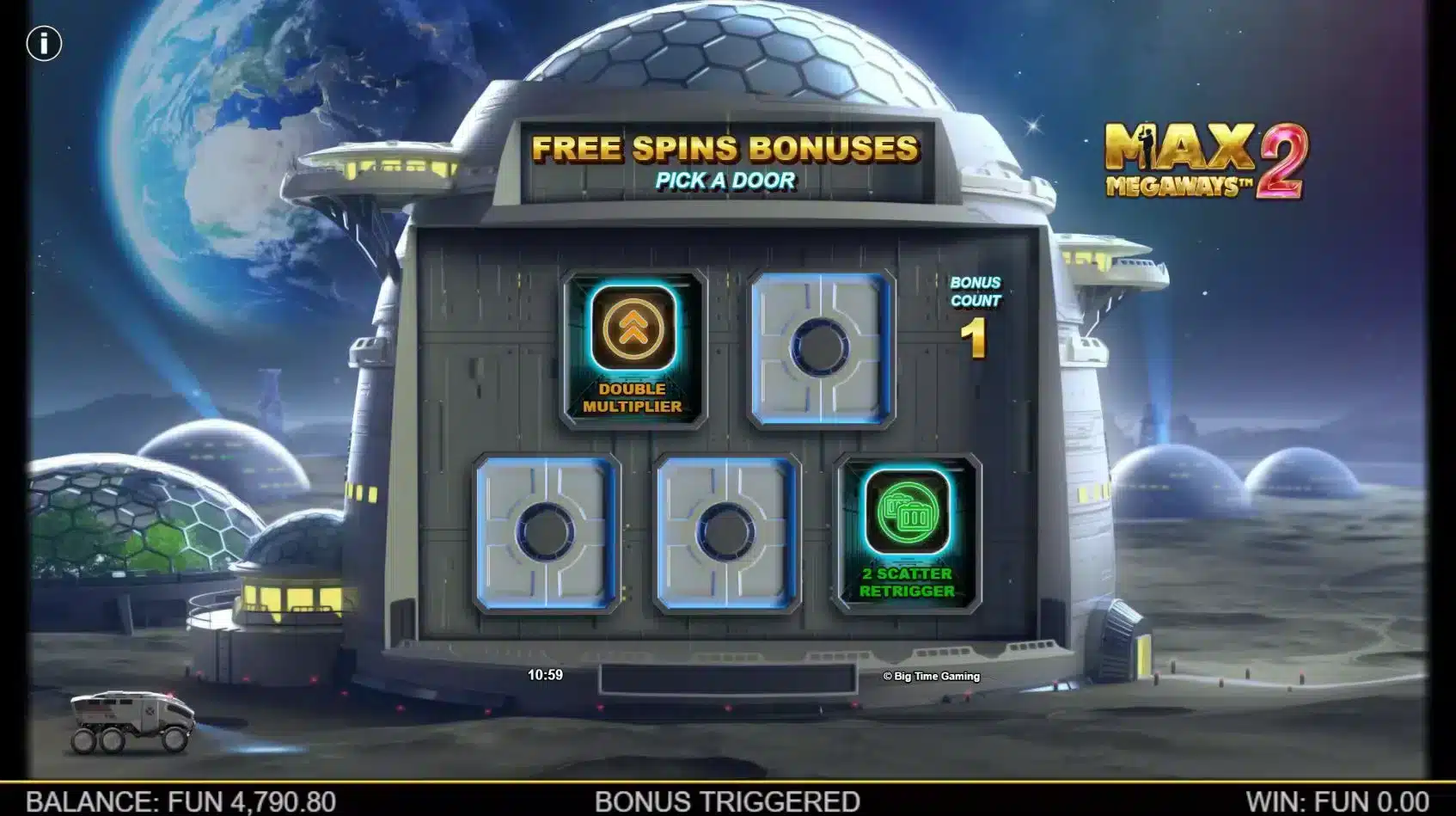 Max Megaways 2 Door Pick Bonus