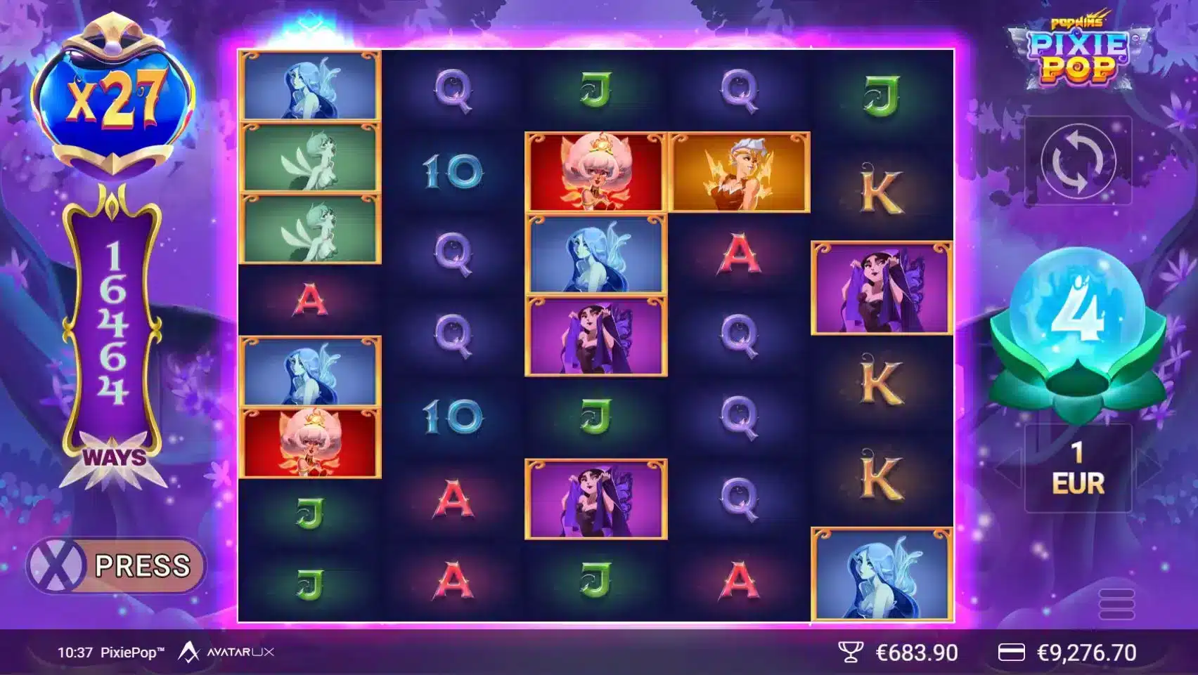 PixiePOP Free Spins