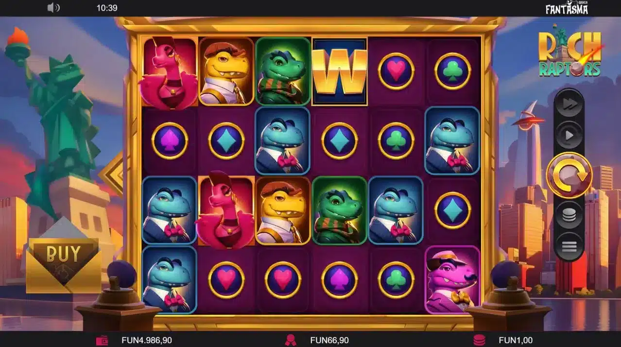 Rich Raptors Slot Base