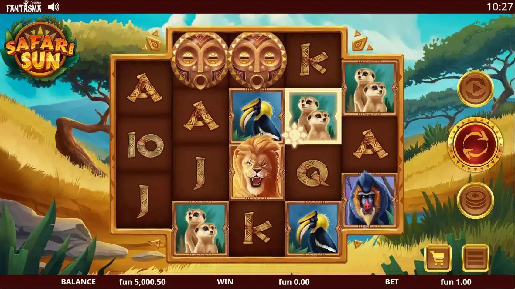 Safari Sun Base Game