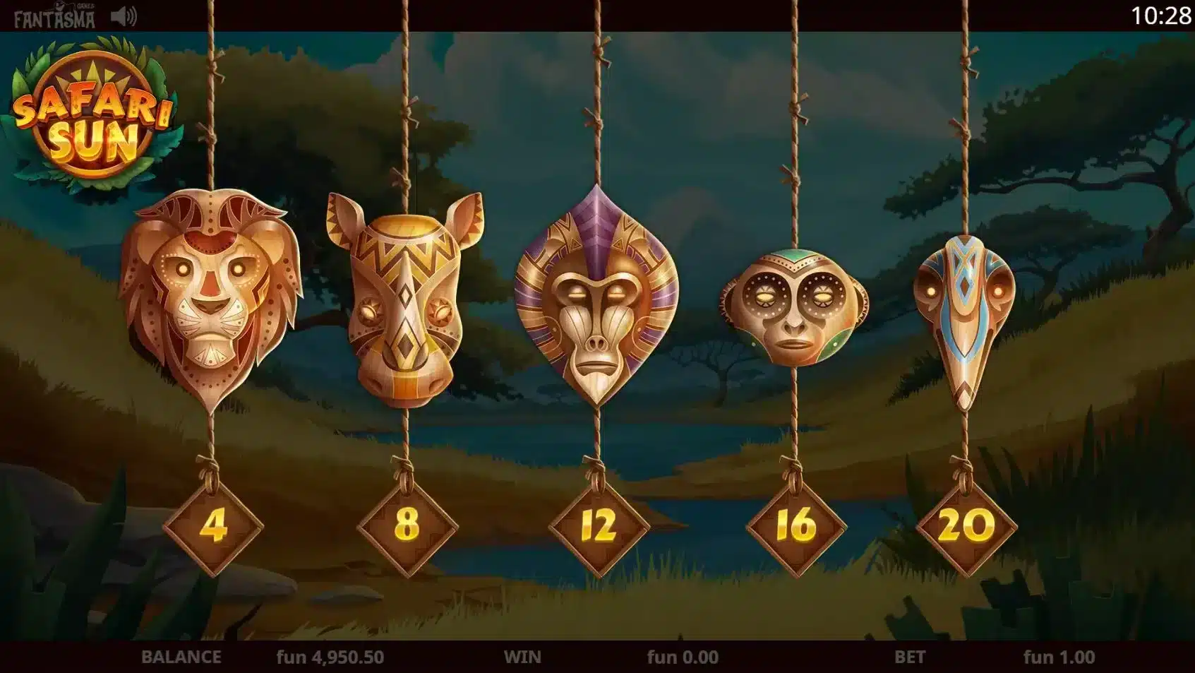 Safari Sun Free Spins Options